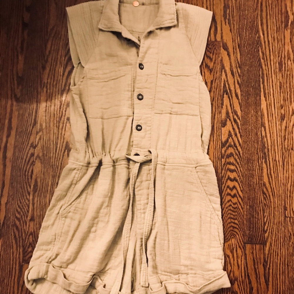 Free People Romper Boho NWOT